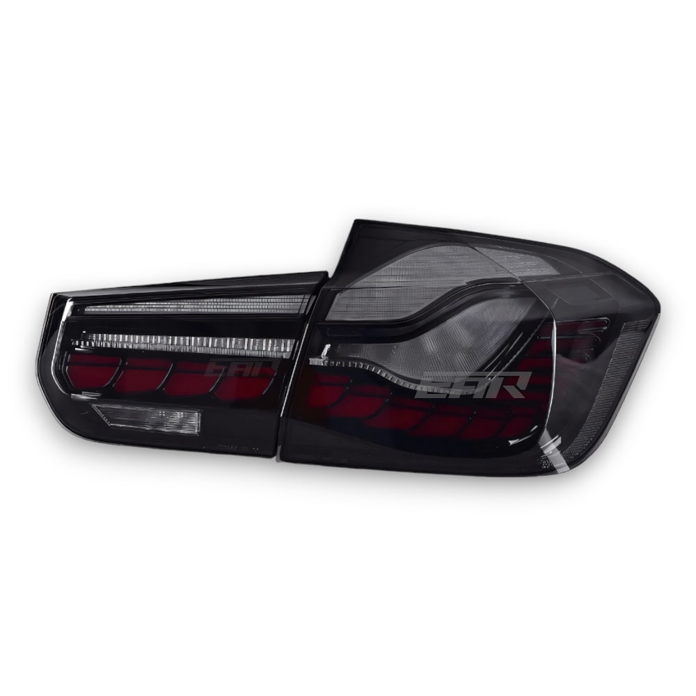 BMW 3 Series F30 & F80 GTS Style OLED Sequential Tail Lights GTS Smoked 2