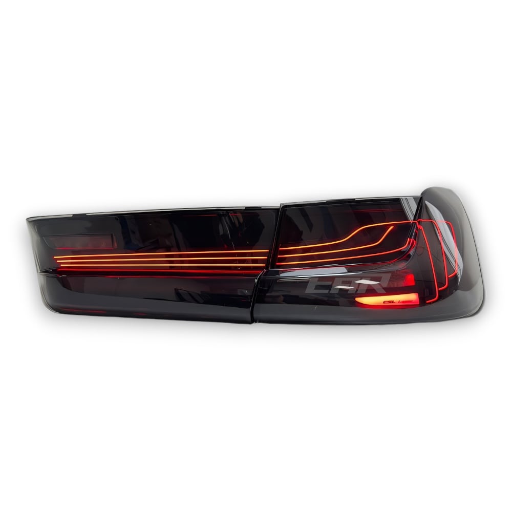 BMW 3 Series/M3 G20/G80 CSL Laser Sequential Tail Lights | 2018+ Smoked CSL