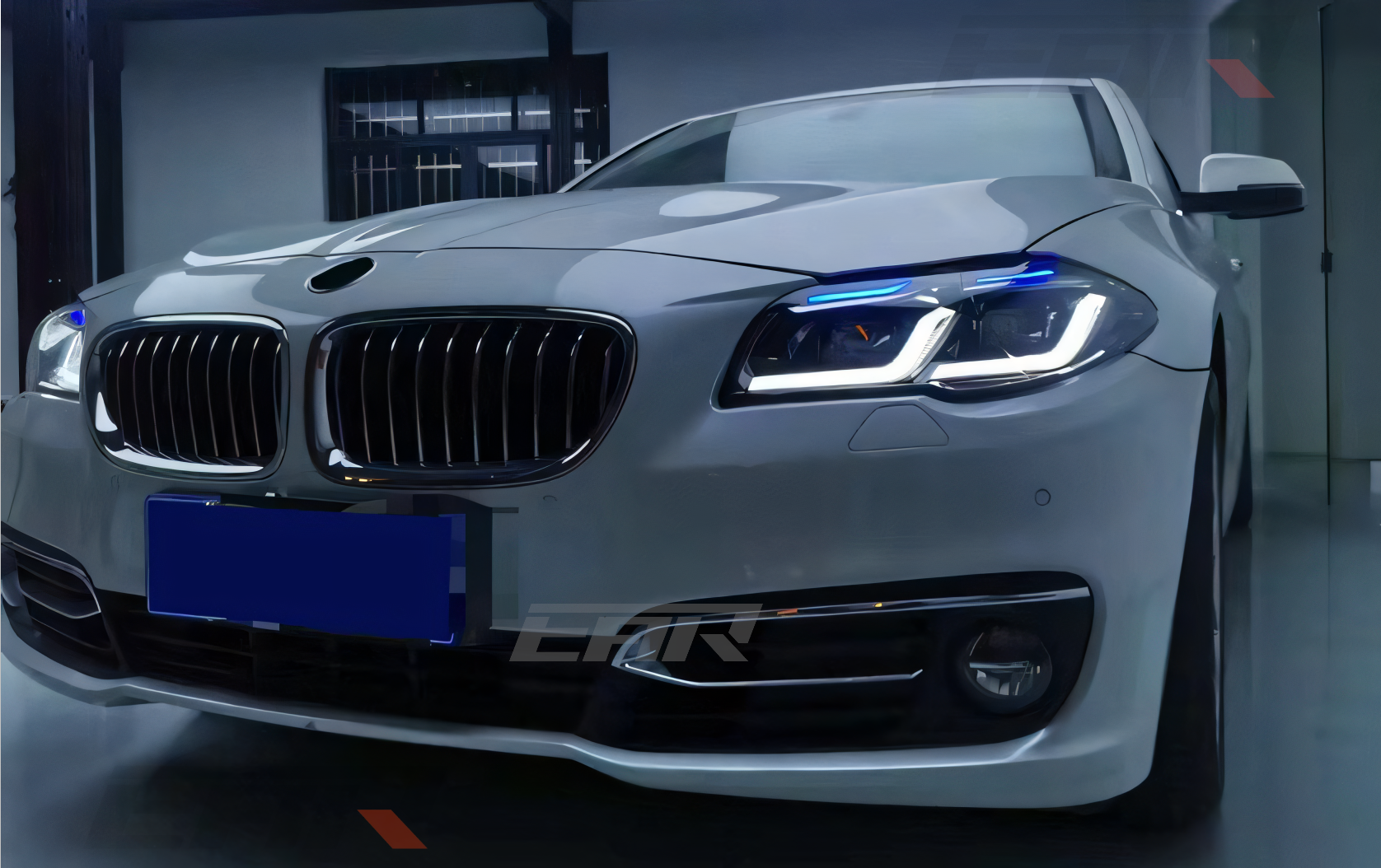 BMW 5 Series F10/F18 Xenon Angel LED G Chassis Style Headlights (2011 - 2017) (Plug & Play)