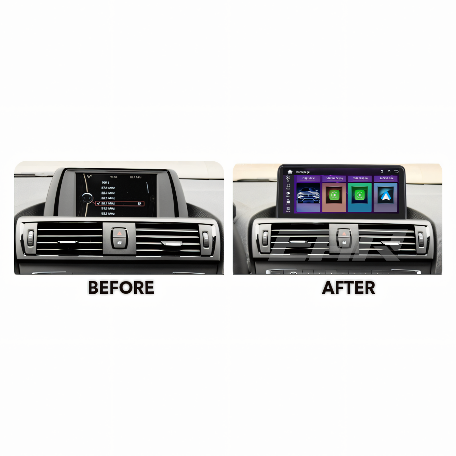 BMW 1 & 2 Series F20/F21/F22/F23 8.8"/10.25" Multimedia Touchscreen Display + Built-in Wireless CarPlay & Android Auto | 2012 - 2016