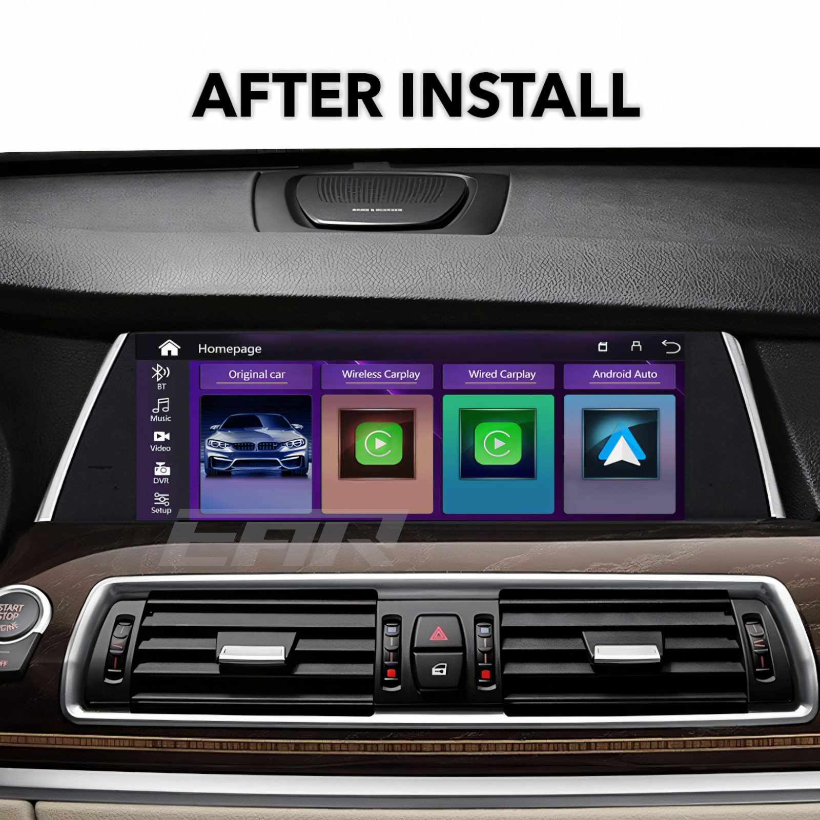 BMW 5 Series GT F07 10.25" Multimedia Touchscreen Display + Built-in Wireless Carplay & Android Auto | 2010 - 2017