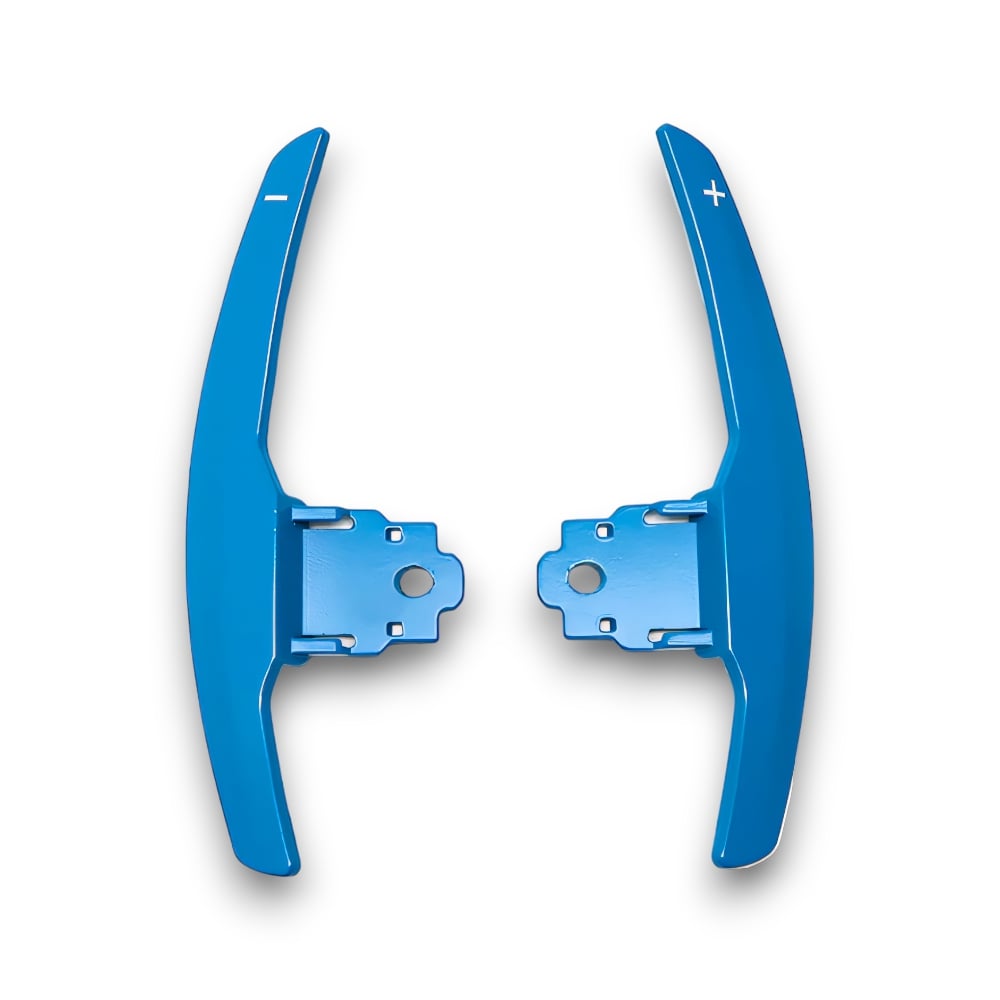 BMW F-Series Alloy Paddle Shifters | Black | Blue | Red | Silver Blue