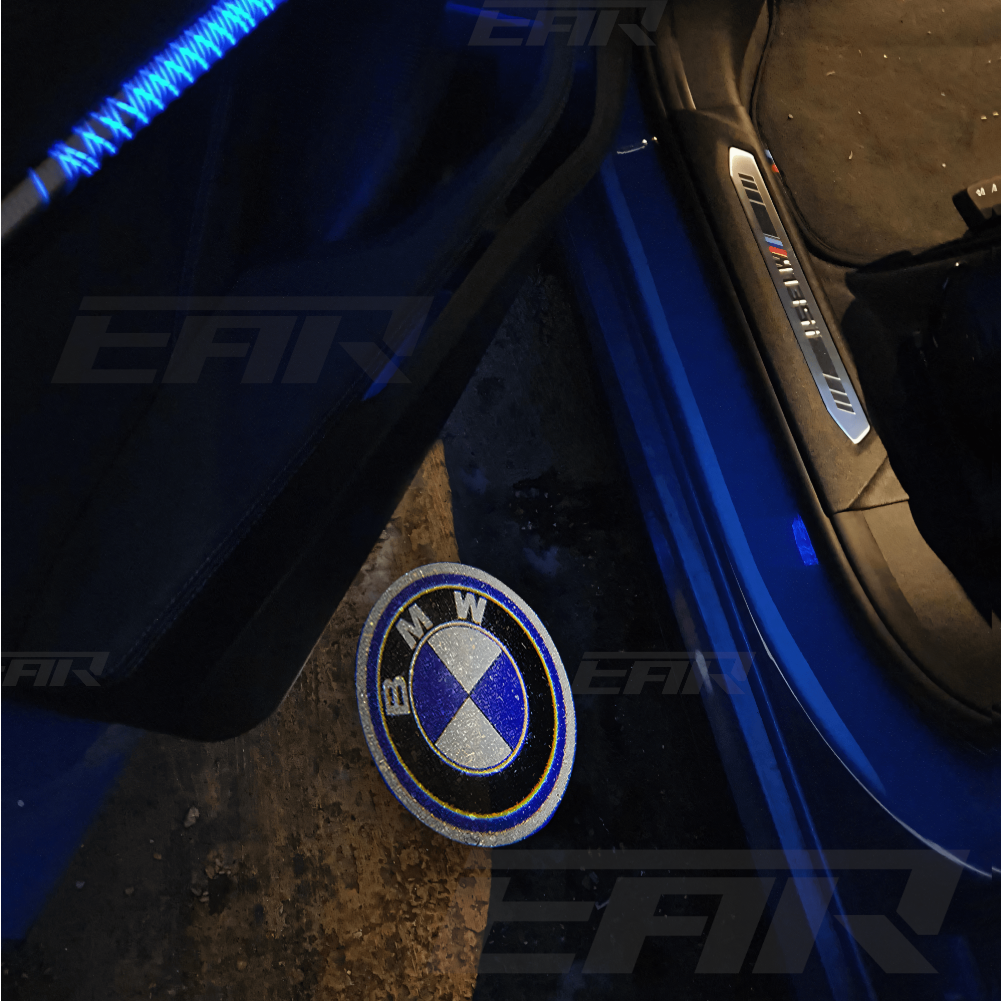 BMW LED Car Door Welcome Logo Shadow Lights | E/F Chassis BMW Logo