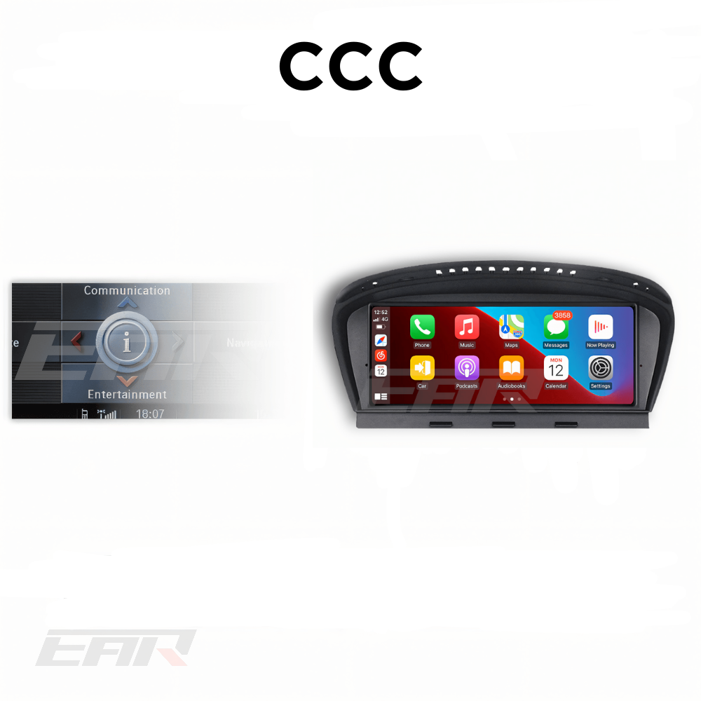 BMW iDrive 8 Android 13.0 3, 5 & 6 Series Multimedia 8.8" Touchscreen Display + Built-In Wireless Carplay & Android Auto | 2003 - 2012 | LHD/RHD CCC