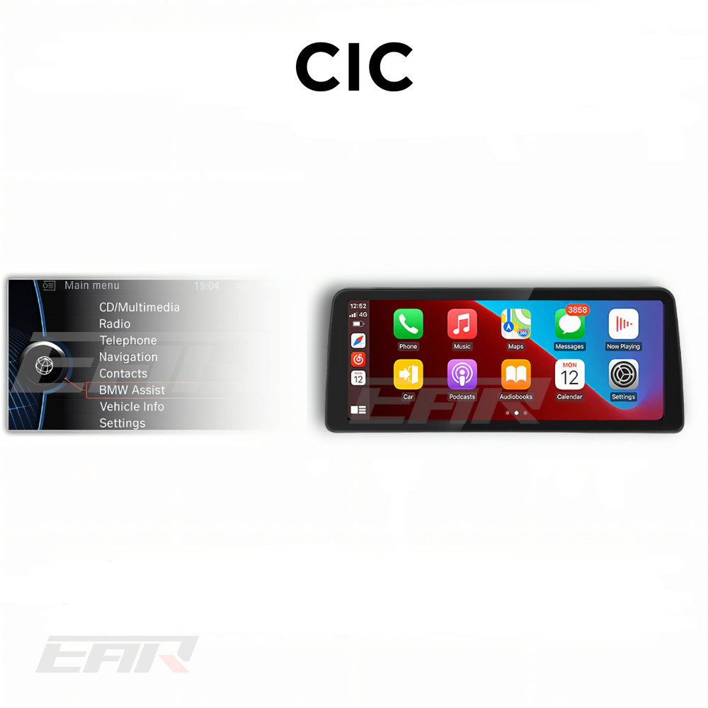 BMW iDrive 8 Android 13.0 3, 5 & 6 Series Multimedia 12.3" Touchscreen Display + Built-In Wireless Carplay & Android Auto | 2003 - 2012 | LHD/RHD CIC