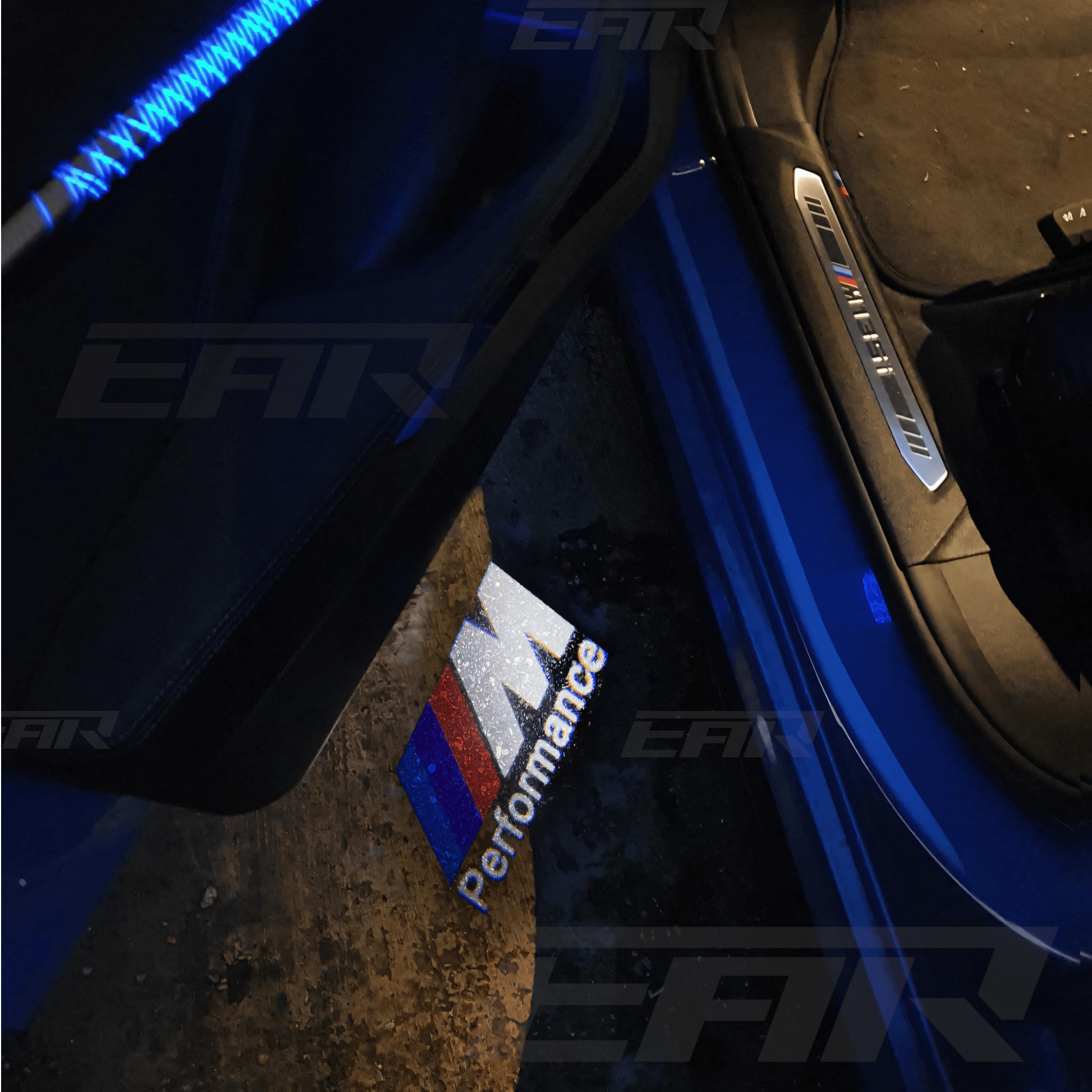 BMW LED Car Door Welcome Logo Shadow Lights | G Chassis M Performance Logo