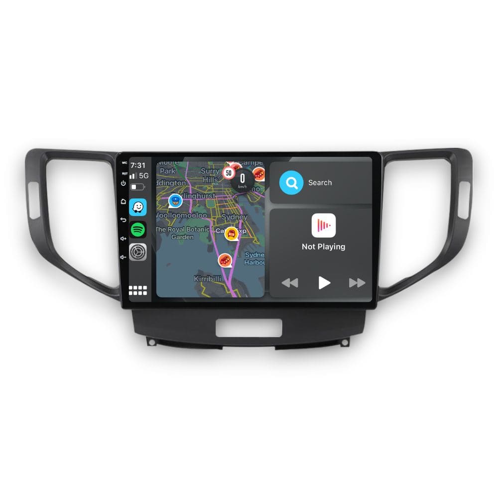 Honda Accord Euro (2008 - 2015) Multimedia 9" Touchscreen Display + Built-In Wireless Carplay & Android Auto