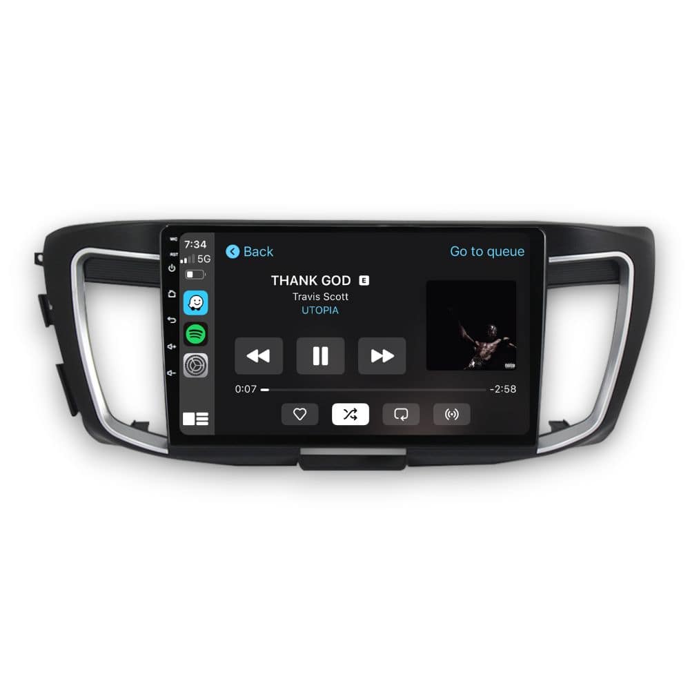 Honda Accord (2013 - 2019) Multimedia 9" Touchscreen Display + Built-In Wireless Carplay & Android Auto