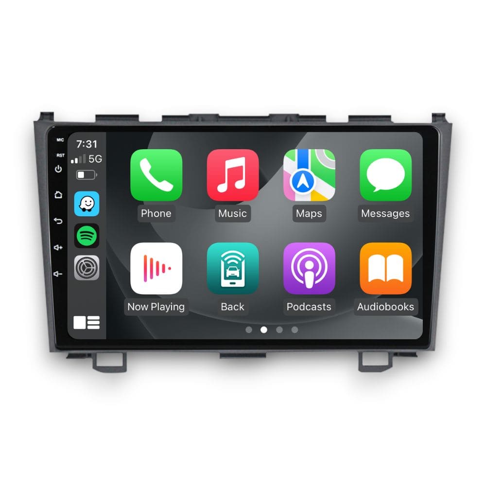 Honda CR-V (2007 - 2011) Multimedia 9" Touchscreen Display + Built-In Wireless Carplay & Android Auto