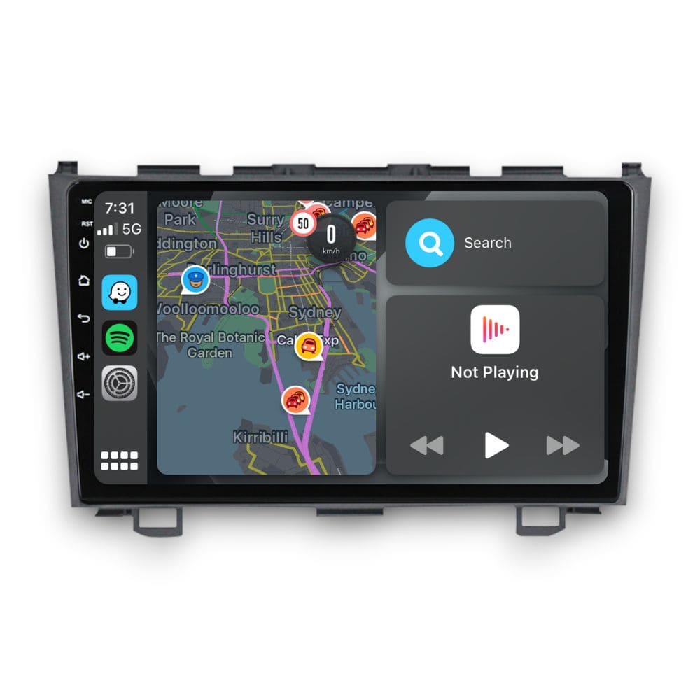 Honda CR-V (2007 - 2011) Multimedia 9" Touchscreen Display + Built-In Wireless Carplay & Android Auto