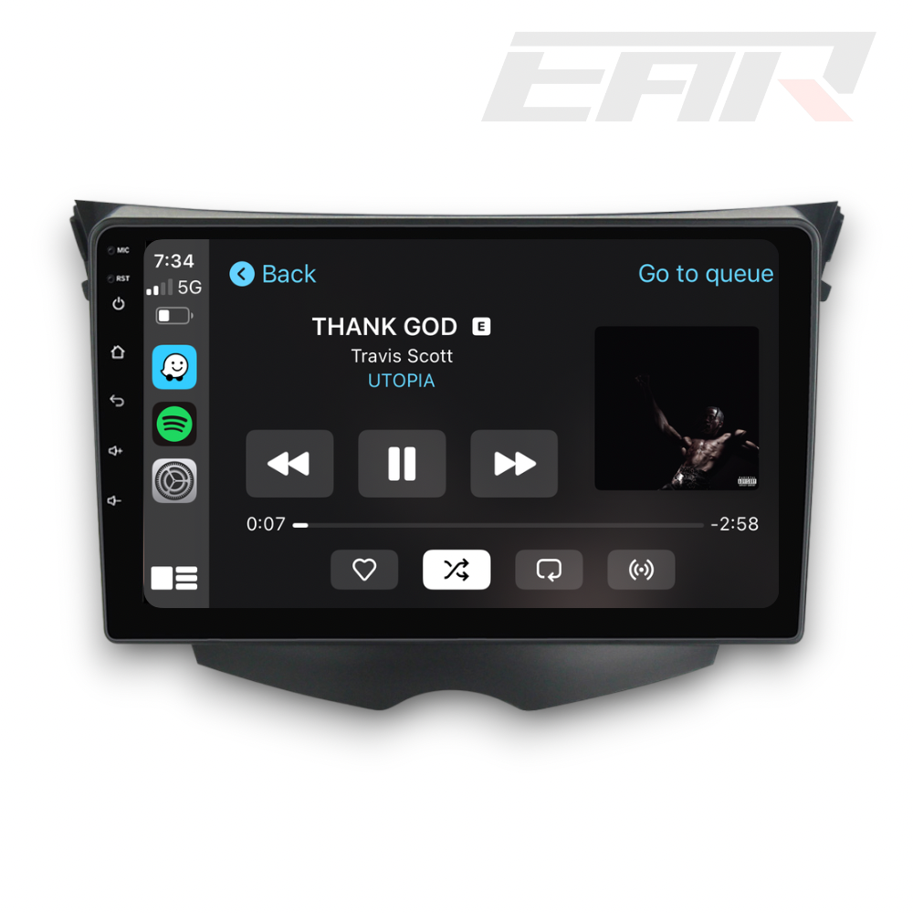 Hyundai Veloster (2011 - 2018) Multimedia 9" Touchscreen Display + Built-In Wireless Carplay & Android Auto