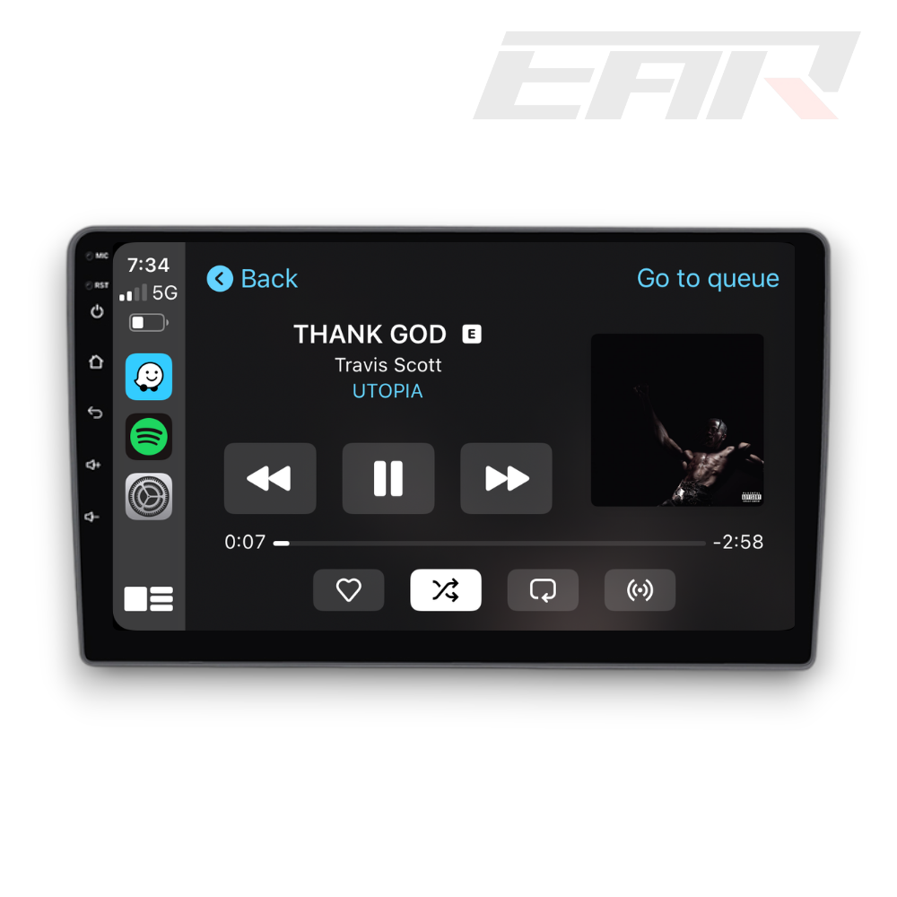 Hyundai iLoad (2007 - 2015) Multimedia 9" Touchscreen Display + Built-In Wireless Carplay & Android Auto