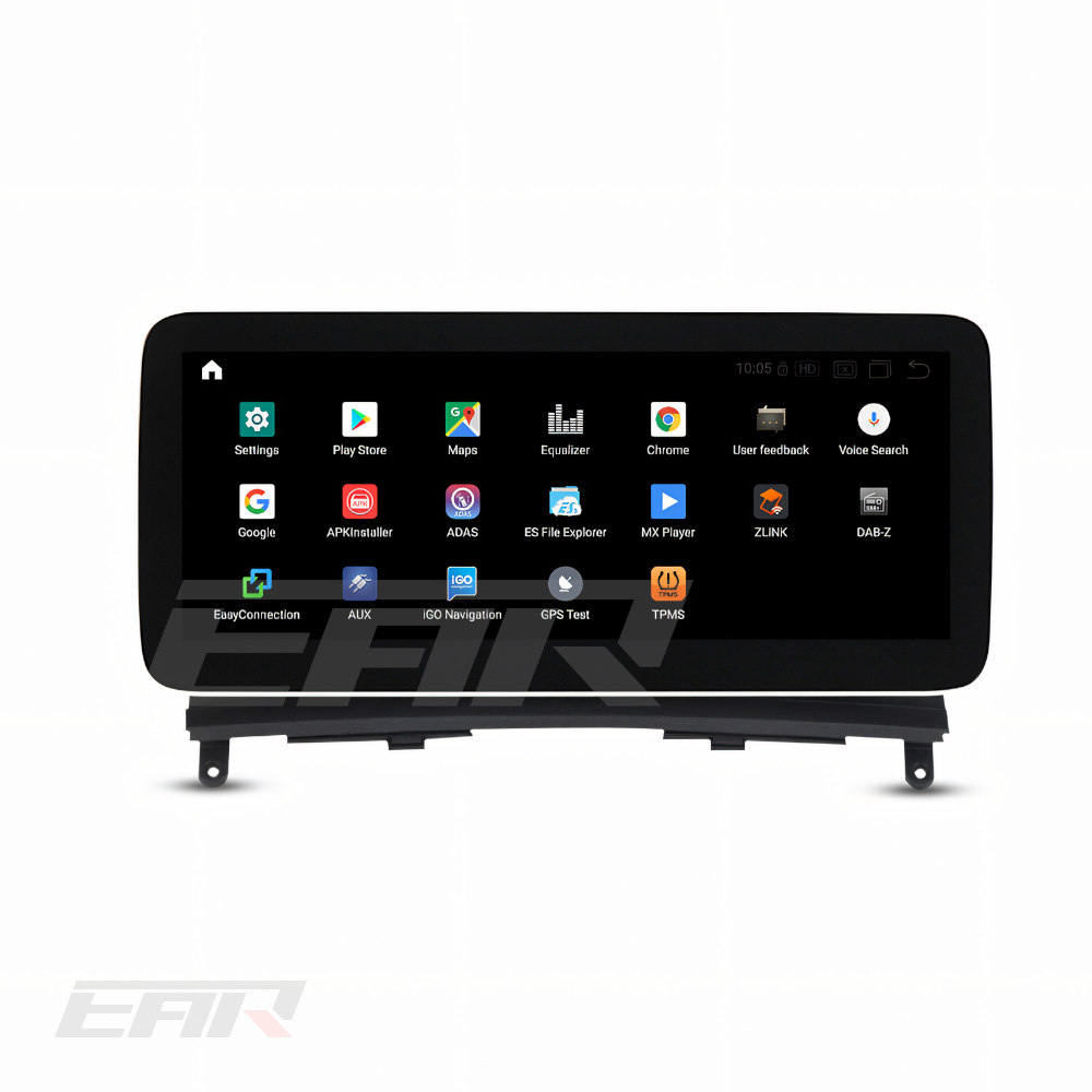 Mercedes Benz C Class Android 13.0 (W204/S204) Multimedia 10.25"/12.3" Touchscreen Display + Built-In Wireless Carplay & Android Auto | 2008 - 2010 | LHD/RHD