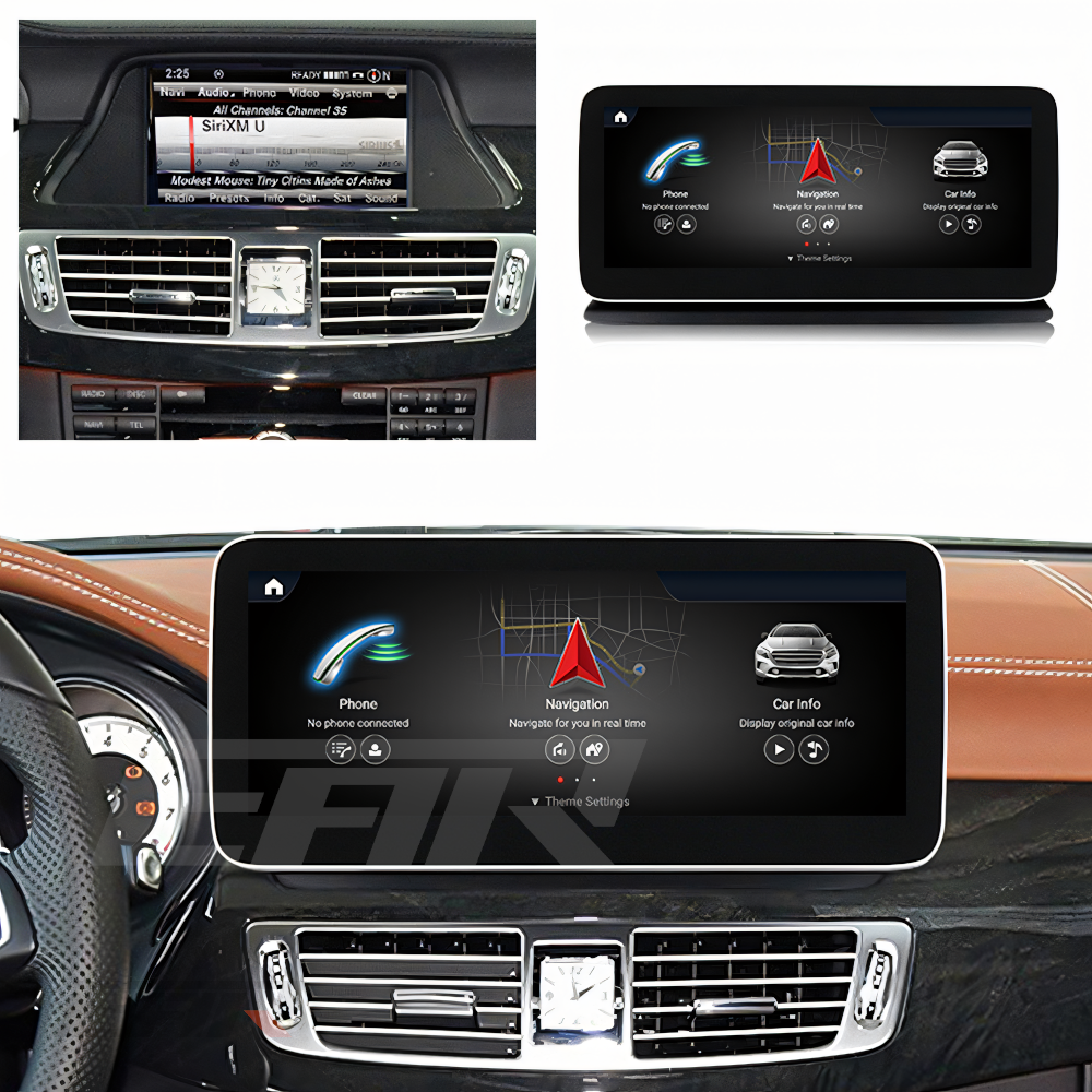 Mercedes Benz CLS Class Android 13.0 (C218/W218) Multimedia 10.25"/12.3" Touchscreen Display + Built-In Wireless Carplay & Android Auto | 2012 - 2018 | LHD/RHD