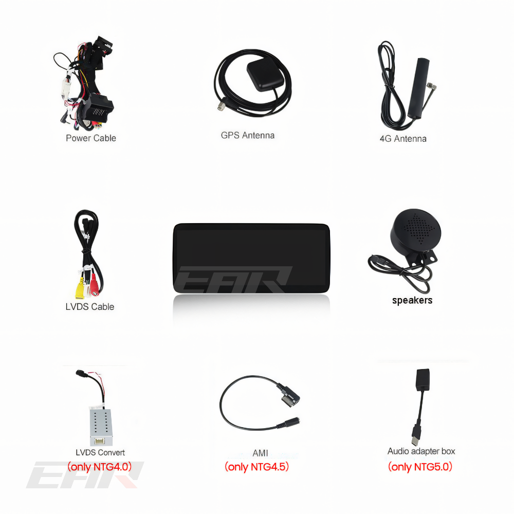 Mercedes Benz G Class Android 13.0 (W461/W463) Multimedia 10.25"/12.3" Touchscreen Display + Built-In Wireless Carplay & Android Auto | 2012 - 2019 | LHD/RHD