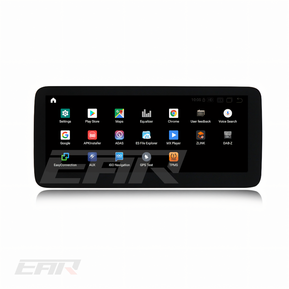 Mercedes Benz G Class Android 13.0 (W461/W463) Multimedia 10.25"/12.3" Touchscreen Display + Built-In Wireless Carplay & Android Auto | 2012 - 2019 | LHD/RHD