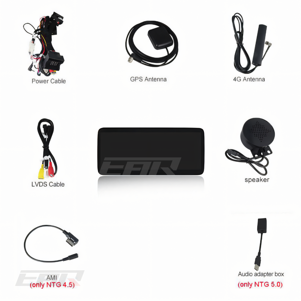 Mercedes Benz GLA Class Android 13.0 (X156) Multimedia 10.25"/12.3" Touchscreen Display + Built-In Wireless Carplay & Android Auto | 2014 - 2018 | LHD/RHD