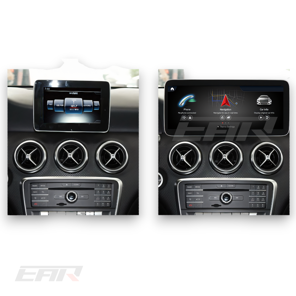 Mercedes Benz GLA Class Android 13.0 (X156) Multimedia 10.25"/12.3" Touchscreen Display + Built-In Wireless Carplay & Android Auto | 2014 - 2018 | LHD/RHD