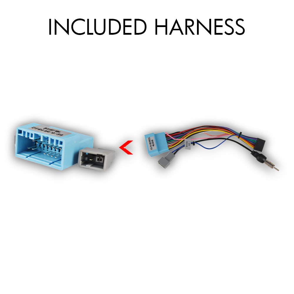 Suzuki Swift (2003 - 2010) Multimedia 10" Touchscreen Display + Built-In Wireless Carplay & Android Auto