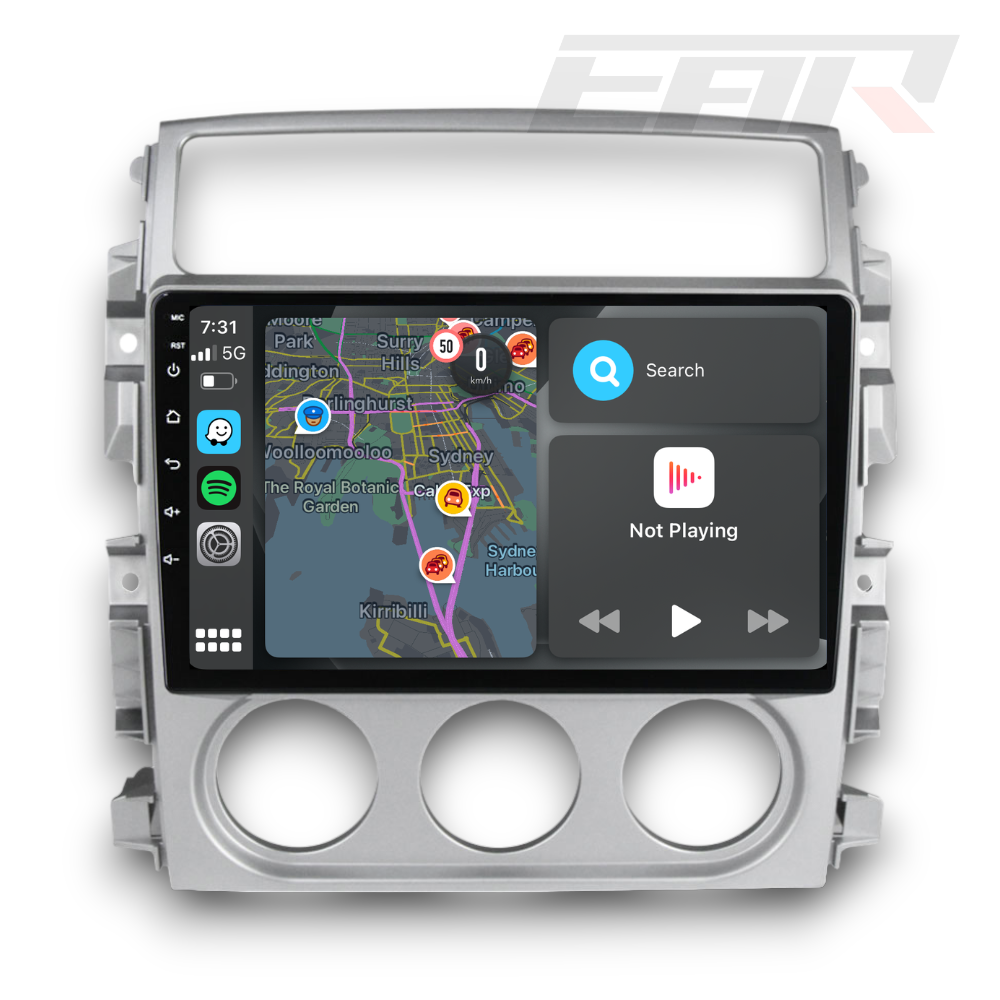 Suzuki Liana (2004 - 2008) Multimedia 9" Touchscreen Display + Built-In Wireless Carplay & Android Auto