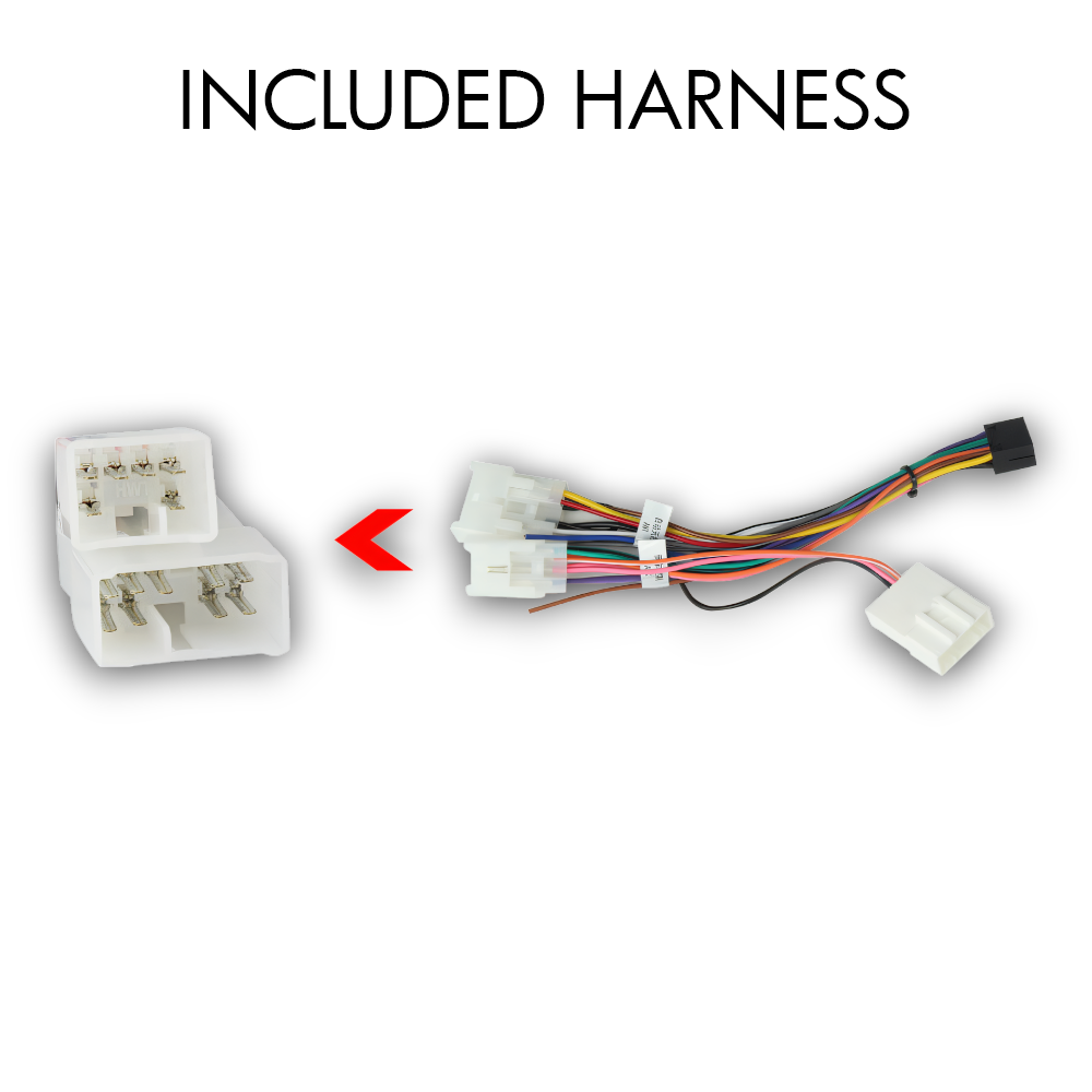 Toyota Camry (2002 - 2006) Multimedia 9" Touchscreen Display + Built-In Wireless Carplay & Android Auto