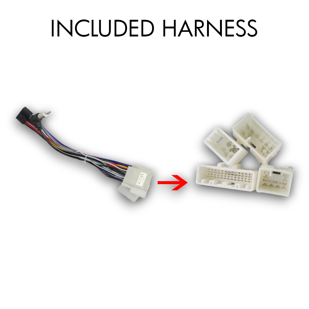 Toyota Land Cruiser 200 Series (2016 - 2022) Multimedia 9" Touchscreen Display + Built-In Wireless Carplay & Android Auto