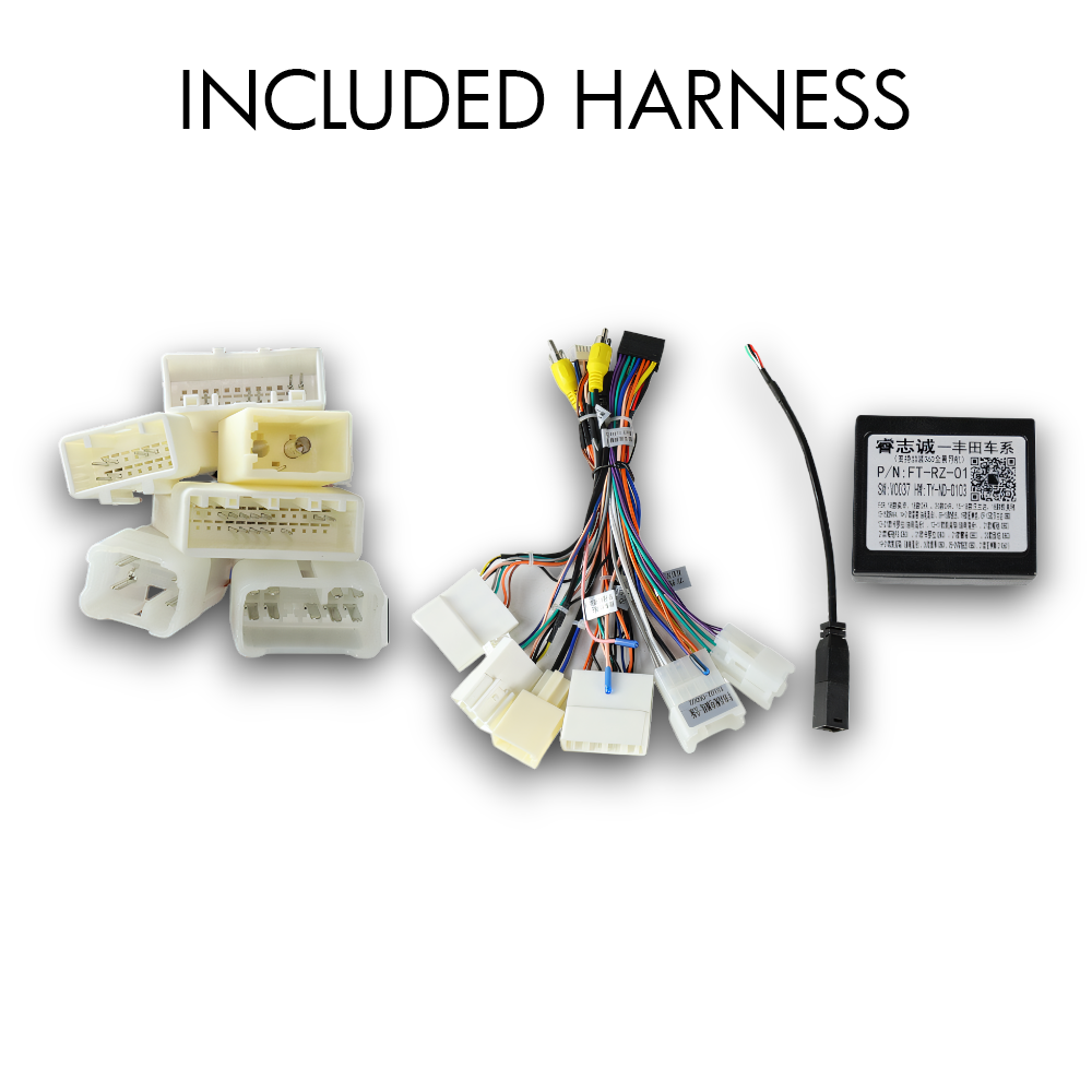 Toyota RAV4 (2013 - 2019) Multimedia 9" Touchscreen Display + Built-In Wireless Carplay & Android Auto