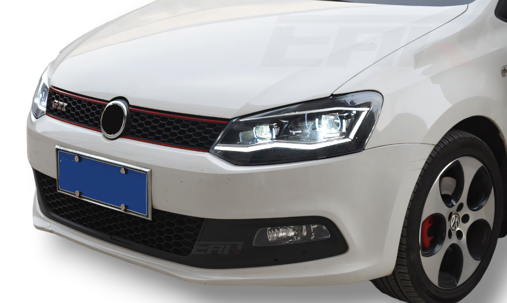 Volkswagen Polo Sequential Xenon Angel LED Headlights (2011 - 2021)