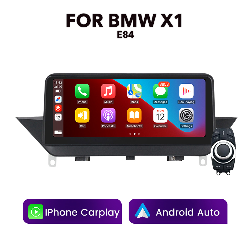 BMW X1 E84 10.25" Multimedia Touchscreen Display + Built-in Wireless Carplay & Android Auto | 2009 - 2015