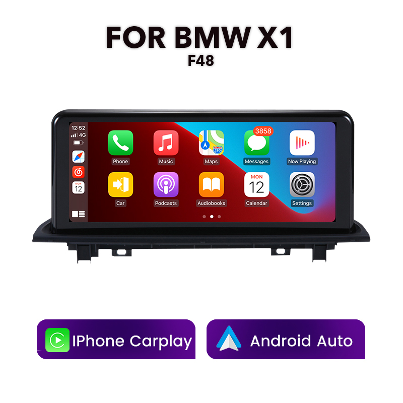 BMW X1 F48 10.25" Multimedia Touchscreen Display + Built-in Wireless Carplay & Android Auto | 2015 - 2017